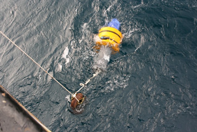 Deploying Acoustic Recorder Device